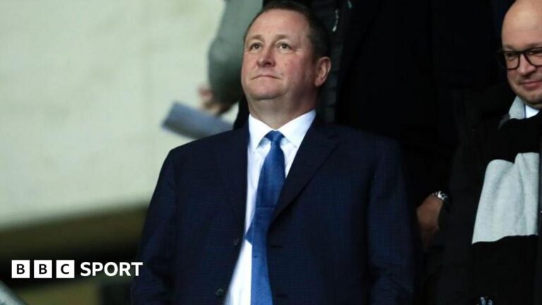 Newcastle owner Mike Ashley attends the FA Cup Fourth Round replay between Oxford United and Newcastle United