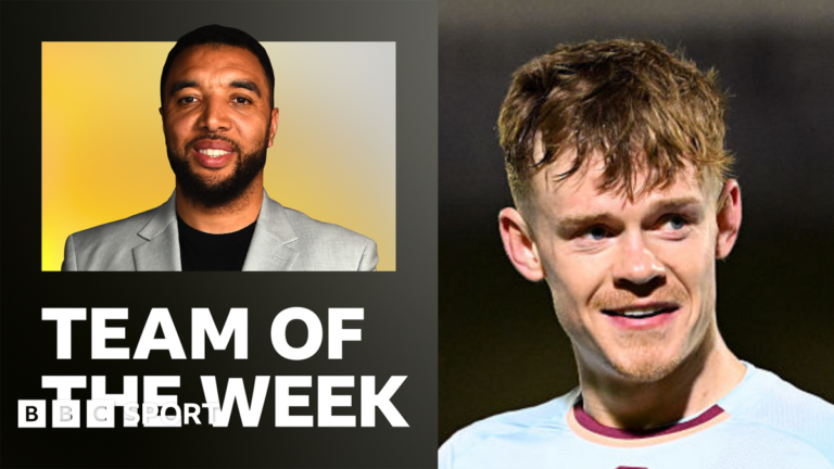 Troy Deeney’s Team of the Week: Donnarumma, Lewis-Potter, Rogers, Woltemade, Haaland Troy Deeney banner