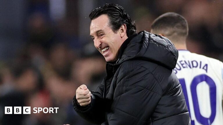 Aston Villa: Unai Emery ‘dreaming’ of winning Europa League after reaching last 16 Unai Emery