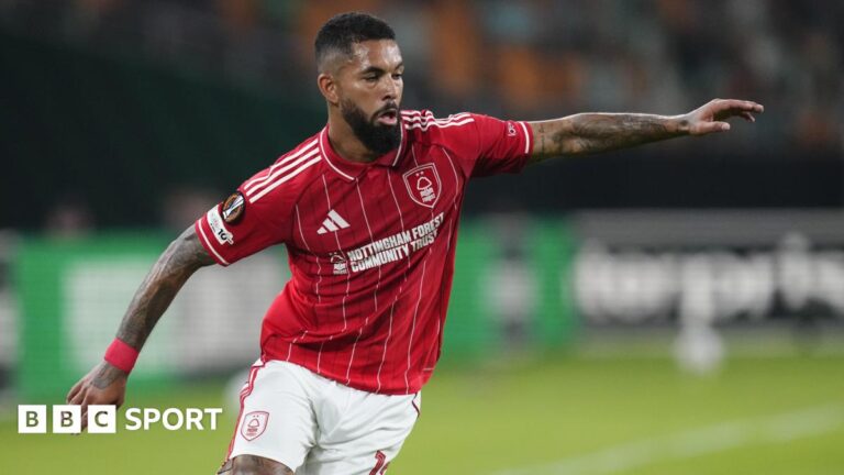 Aston Villa transfer news: Douglas Luiz agrees loan return Douglas Luiz playing for Nottingham Forest