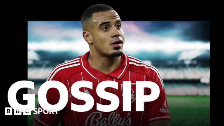 Football gossip: Murillo, Scott McTominay, Morgan Gibbs-White, Yan Diomande, Christian Pulisic, Sandro Tonali A graphic of Premier League players from every team in the division in 2025-26 season, with the Premier League trophy in front of them.