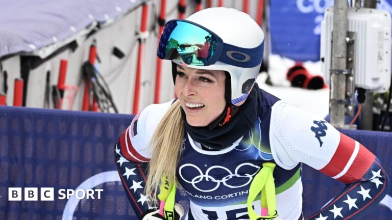 Winter Olympics 2026: Lindsey Vonn disputes doctor’s knee injury claim Lindsey Vonn after completing her second training run