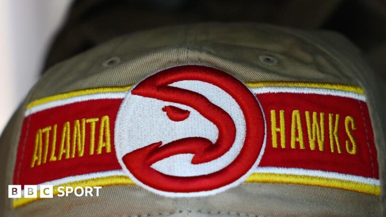NBA vetoes Atlanta Hawks plans for strip club collaboration for game with Orlando Magic A cap featuring the logo of the Atlanta Hawks