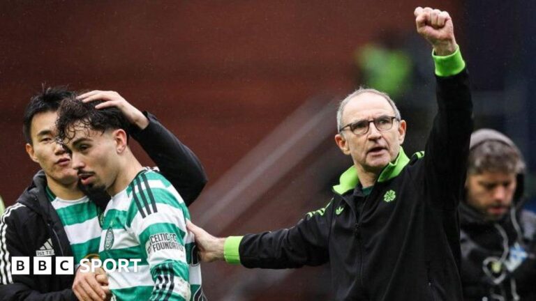 Rangers 2-2 Celtic: ‘Hearts & Motherwell the winners after compelling Old Firm stalemate’ Martin O'Neill waves to Celtic fans