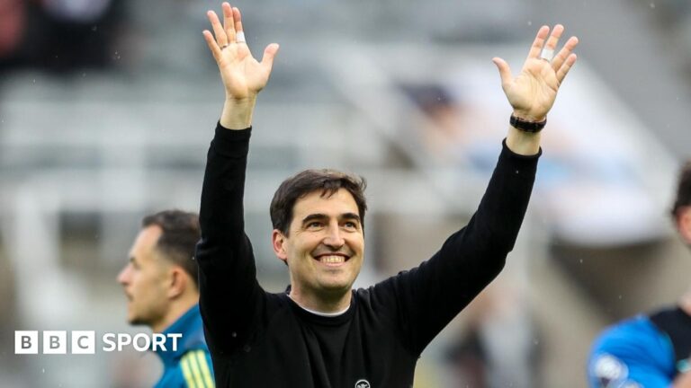 Andoni Iraola: Spaniard exiting Bournemouth in style but where will he go next? Head Coach Andoni Iraola of Bournemouth after his sides 2-1 win