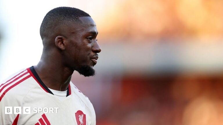 Ibrahima Konate set to leave Liverpool on a free transfer Ibrahima Konate of Liverpool during the Premier League match between Aston Villa and Liverpool