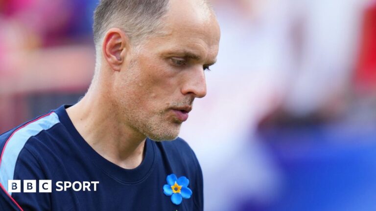 World Cup 2026: England & Thomas Tuchel must get serious after New Zealand game Thomas Tuchel and his England coaching staff seated in a dugout
