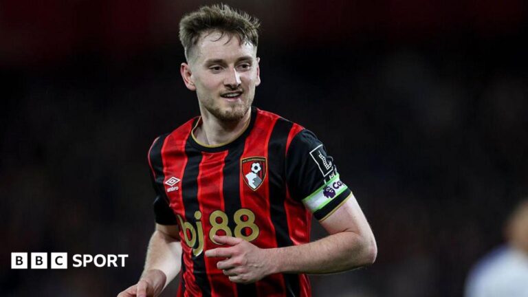 David Brooks: European football, Cristiano Ronaldo and fatherhood David Brooks in action for Bournemouth against Leeds United in the Premier League in April 2026.