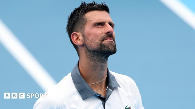 Novak Djokovic documentary: Tennis great on being ‘my own biggest doubter’ and childhood that shaped his career Novak Djokovic looks upwards during his Cincinnati Open match