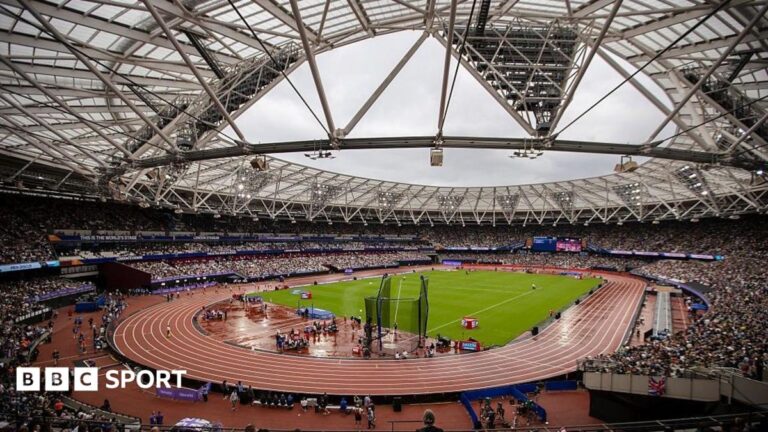 World Athletics Championships 2029: London misses out on bid to Nairobi General view of the London Stadium athletics track